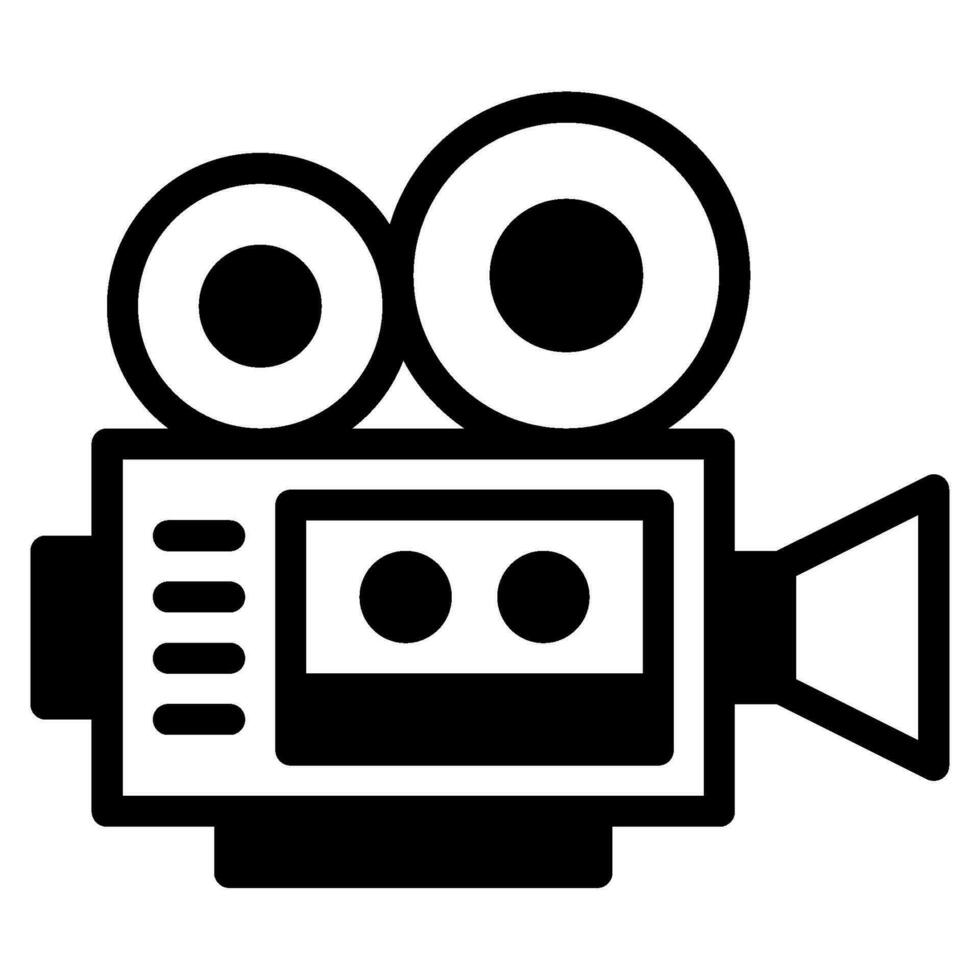 video player icon illustration for web app, etc vector