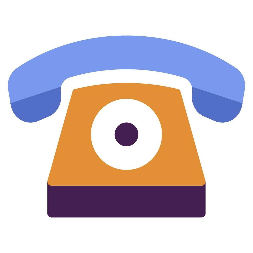 telephone icon illustration for web app, etc vector