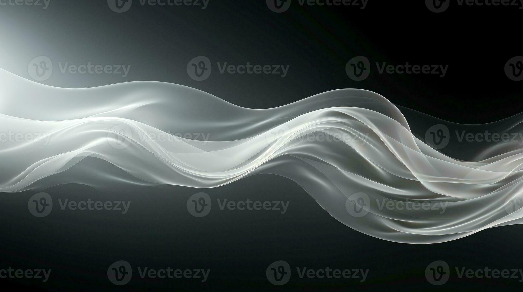 AI generated Abstract high tech button on white background, Generative AI photo