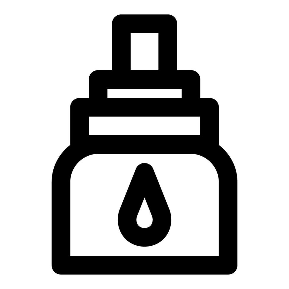 pegamento botella icono. sencillo ilustración de pegamento botella vector icono para web diseño aislado en blanco antecedentes