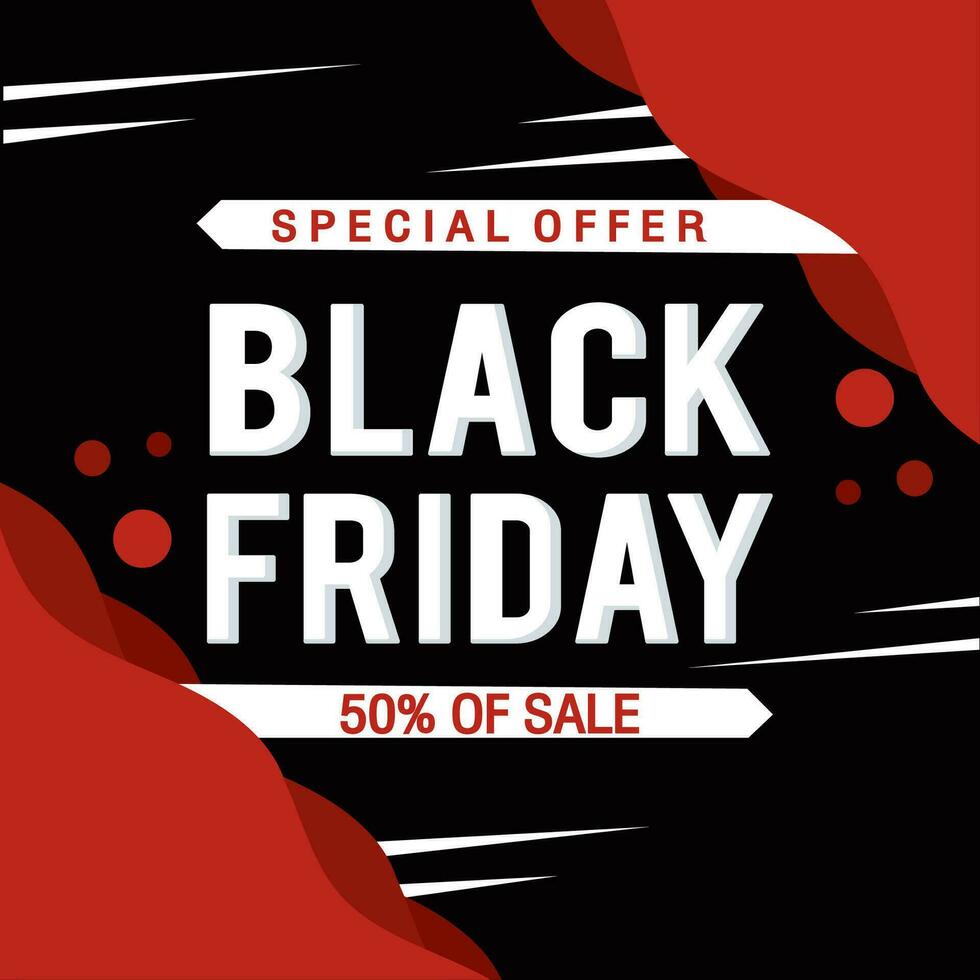 Black friday sale background Vector illustration