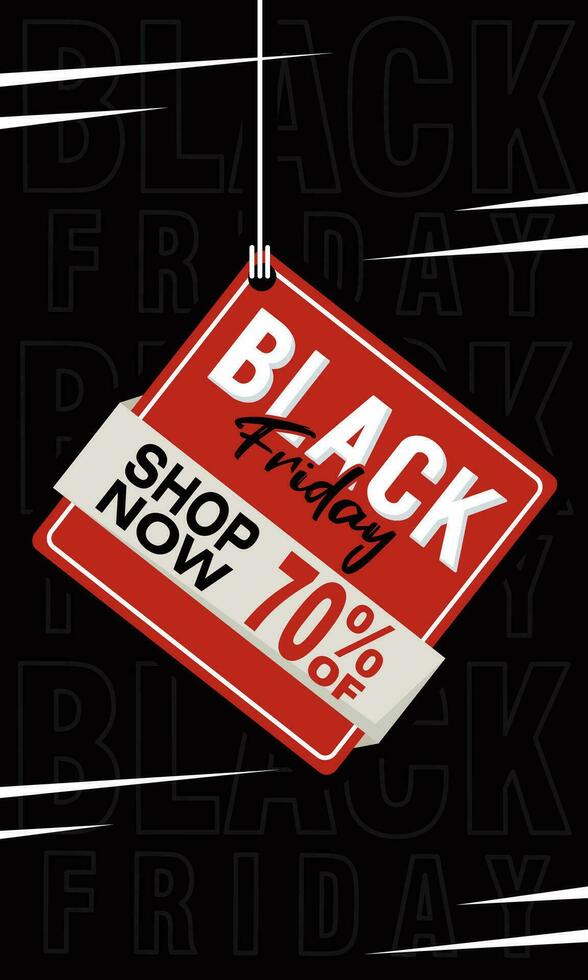 Black friday sale background Vector illustration