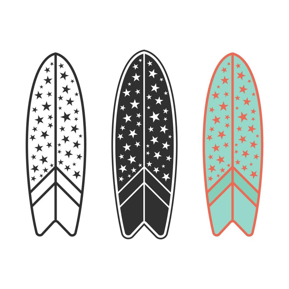 Surfing board Vector, Surf Board Illustrations, Surfboard clip art, Surfing, Surf Board, Surfing Silhouette, Silhouette, outline vector, Summer, Summer Elements, Summer holiday vector