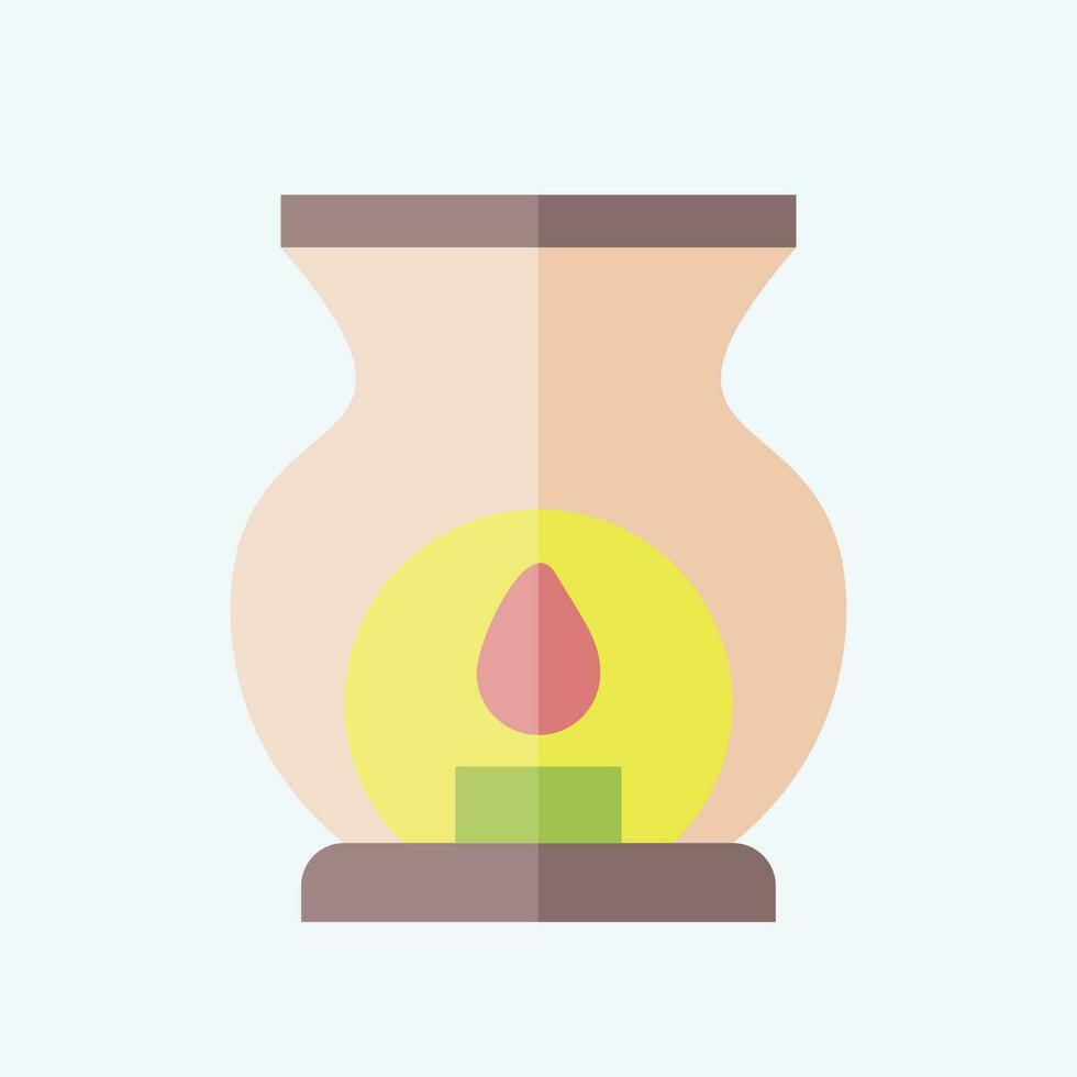 Icon Aroma. related to Vintage Decoration symbol. flat style. simple design editable. simple illustration vector
