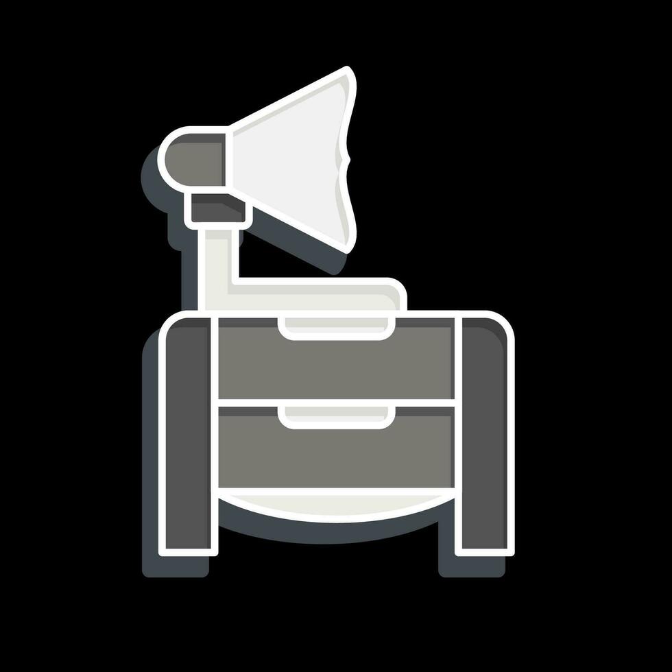 Icon Vintage Sound. related to Vintage Decoration symbol. glossy style. simple design editable. simple illustration vector