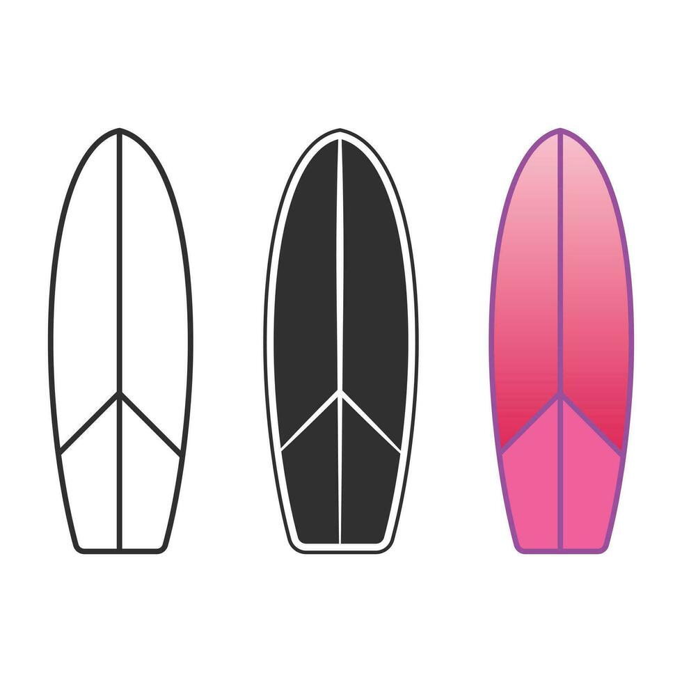 Surfing board Vector, Surf Board Illustrations, Surfboard clip art, Surfing, Surf Board, Surfing Silhouette, Silhouette, outline vector, Summer, Summer Elements, Summer holiday vector