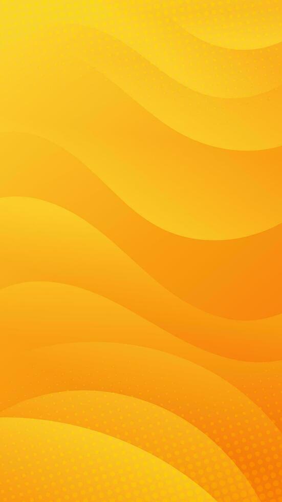 Abstract background yellow color with wavy lines and gradients is a versatile asset suitable for various design projects such as websites, presentations, print materials, social media posts vector