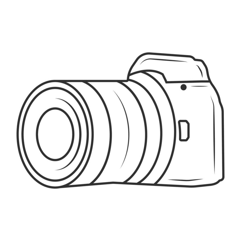 Camera Outline Vector, Photography outline, Camera Icon, Camera Vector, Photography Icon, World Photography, World Photography Day, Photography Logo, Photography vector, Photography illustration vector