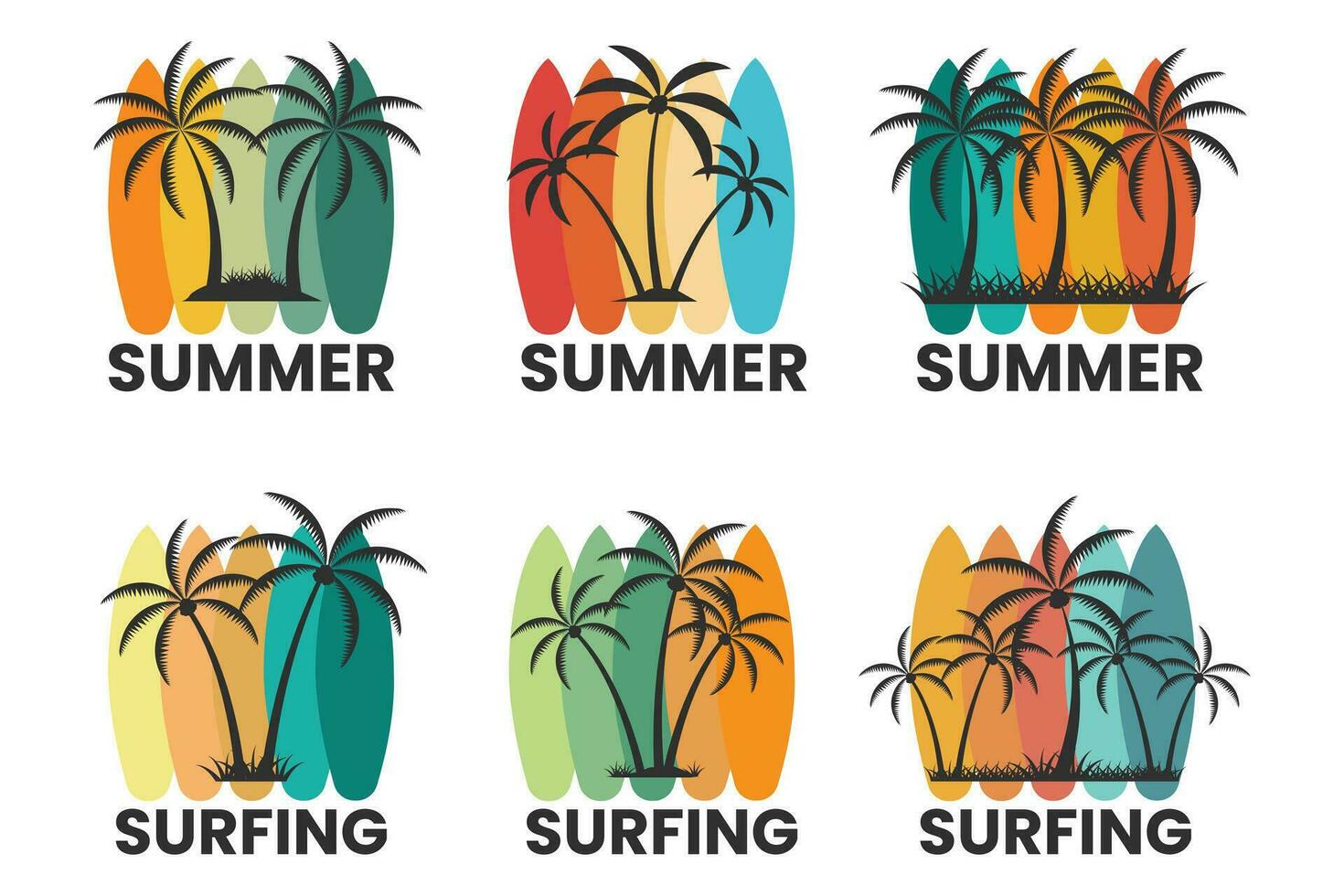 Surfing Vector, Surf Board Illustrations, Surfboard clip art, Surfing, Surf Board, Surfing Silhouette, Silhouette, outline vector, Summer, Summer Elements, Summer holiday, Surging T-Shirt vector