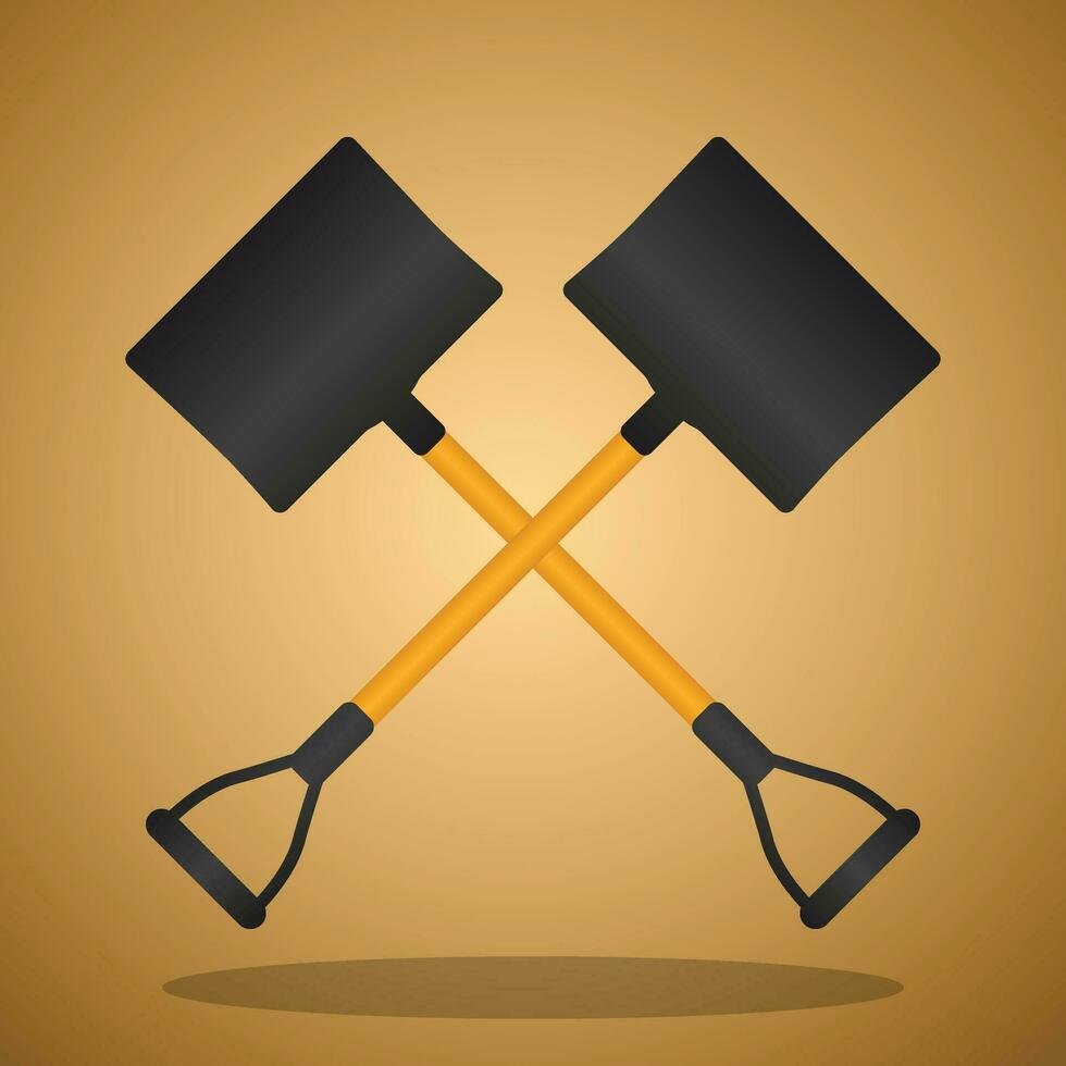 Shovel Clipart, Shovel Vector, Construction tools, Clipart, Garden tool, Labor equipment, Vector, Garden tool, Shovel, Vector illustration, Hand Shovel, Farm equipment