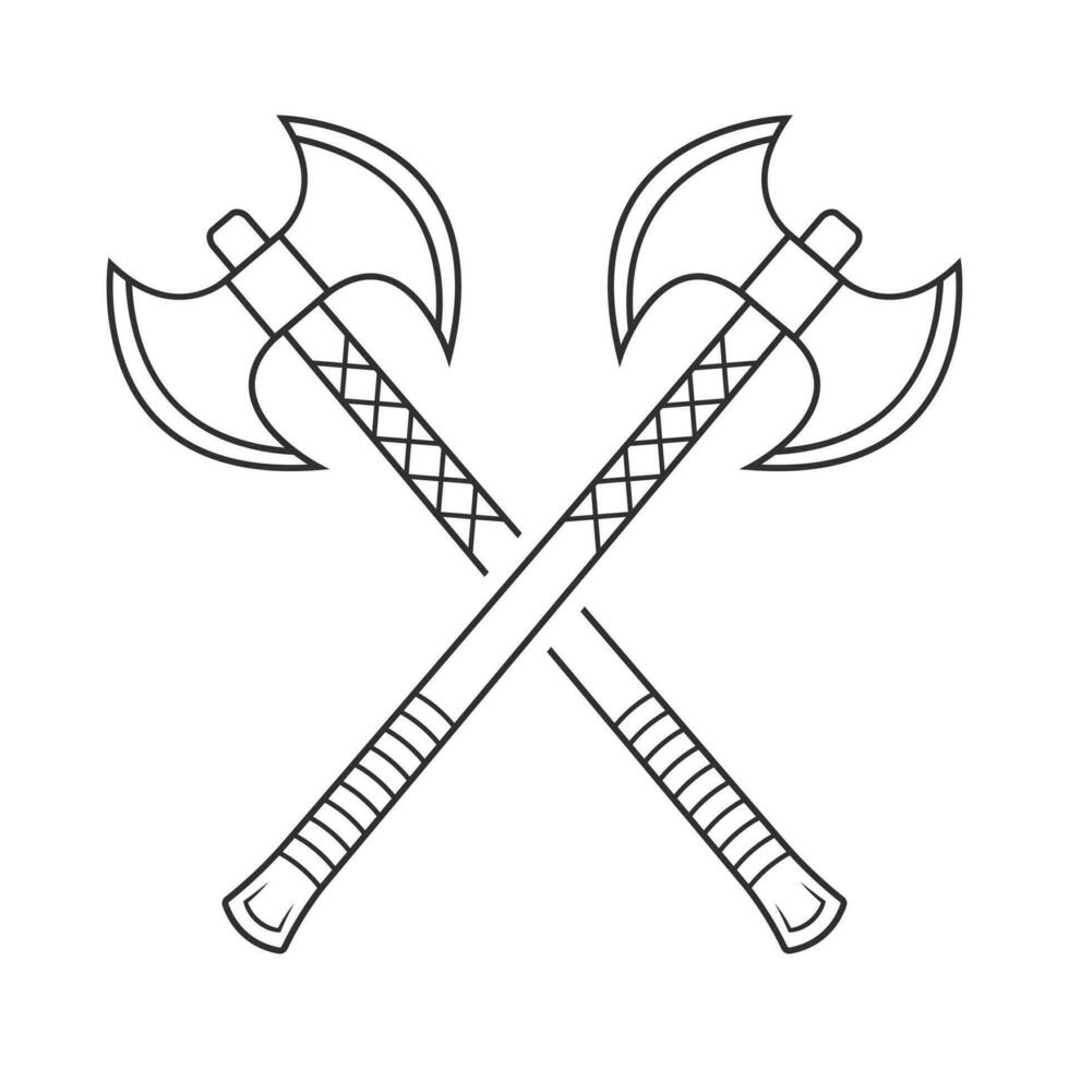 Cross Axe Vector, Cross Axe Silhouette,  Hardware Vector, Hardware Clipart, Cross Axe Outline,  Worker elements, Labor equipment, Repair tools, Cross Forest tools, Cross Woodcutter vector