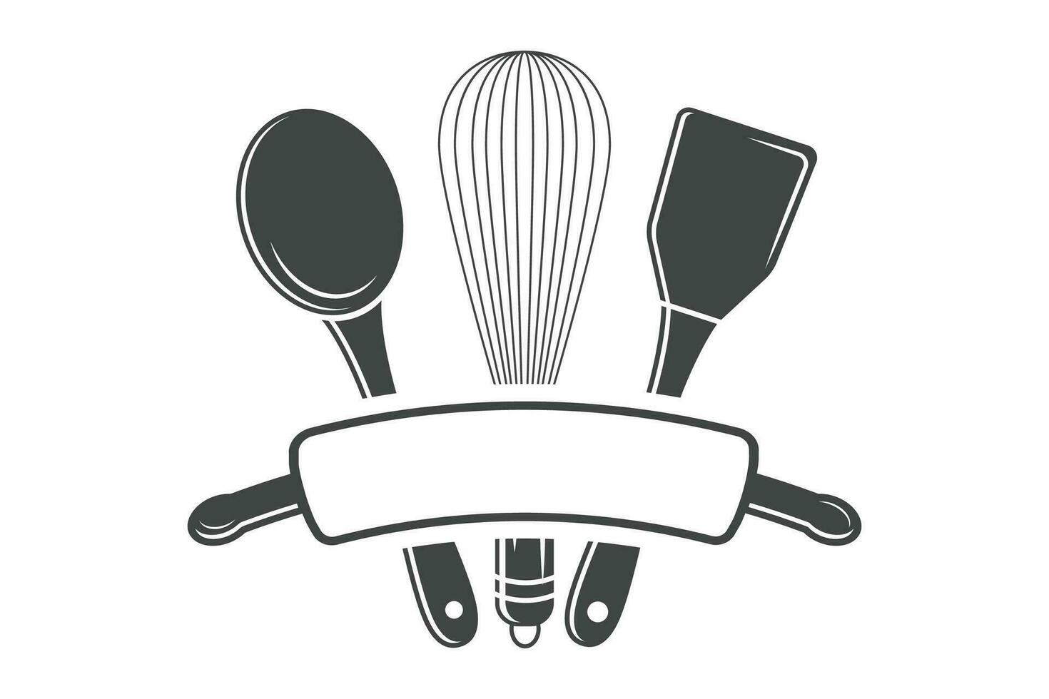 Spoon Vector, Cooking Spoon, Restaurant Equipment, Cooking Equipment