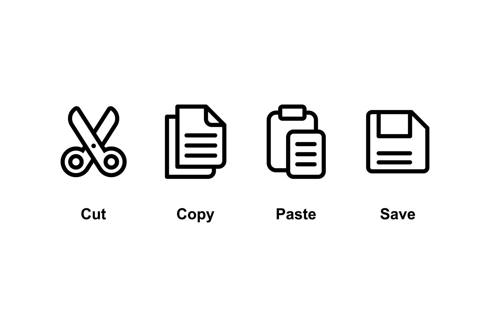 Set Of Simple Flat Copy Paste Icon Illustration Design Copy Paste set-of-simple-flat-copy-paste-icon-illustration-design-copy-paste