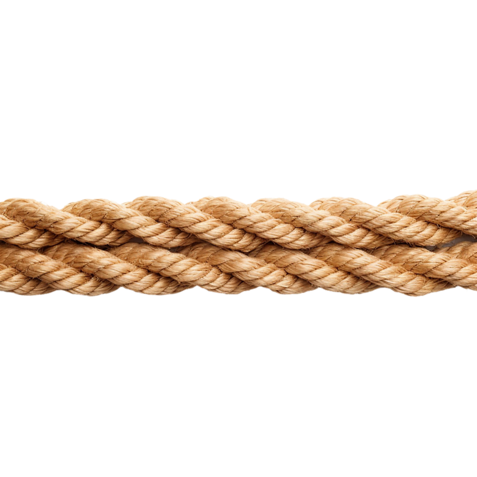 AI generated rope on transparent background PNG image