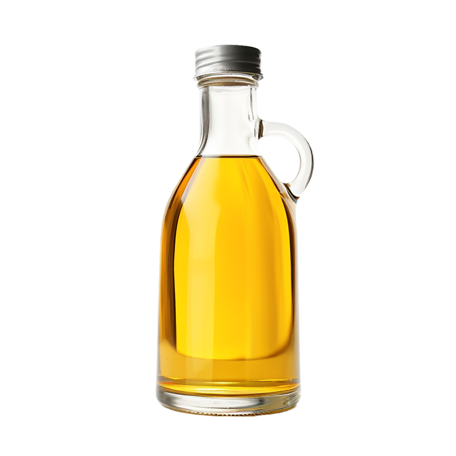 AI generated bottle of cooking oil on transparent background PNG image
