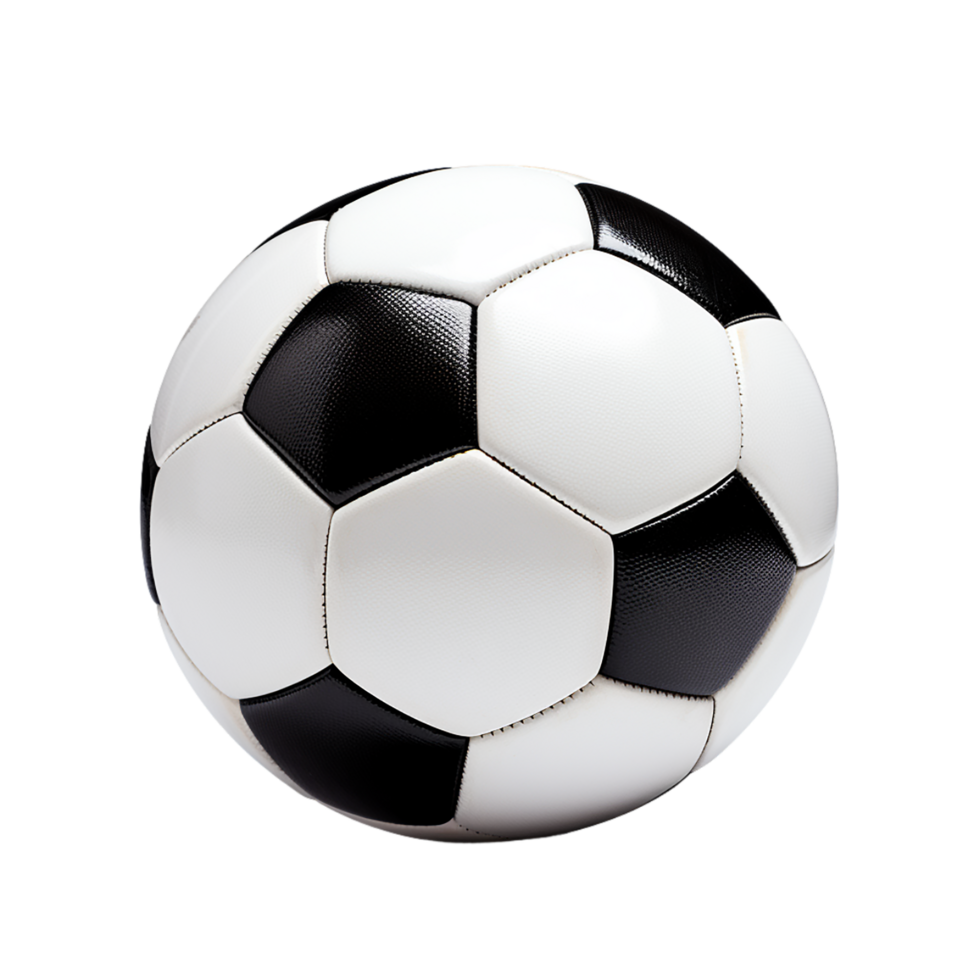 AI generated soccer ball on transparent background PNG image