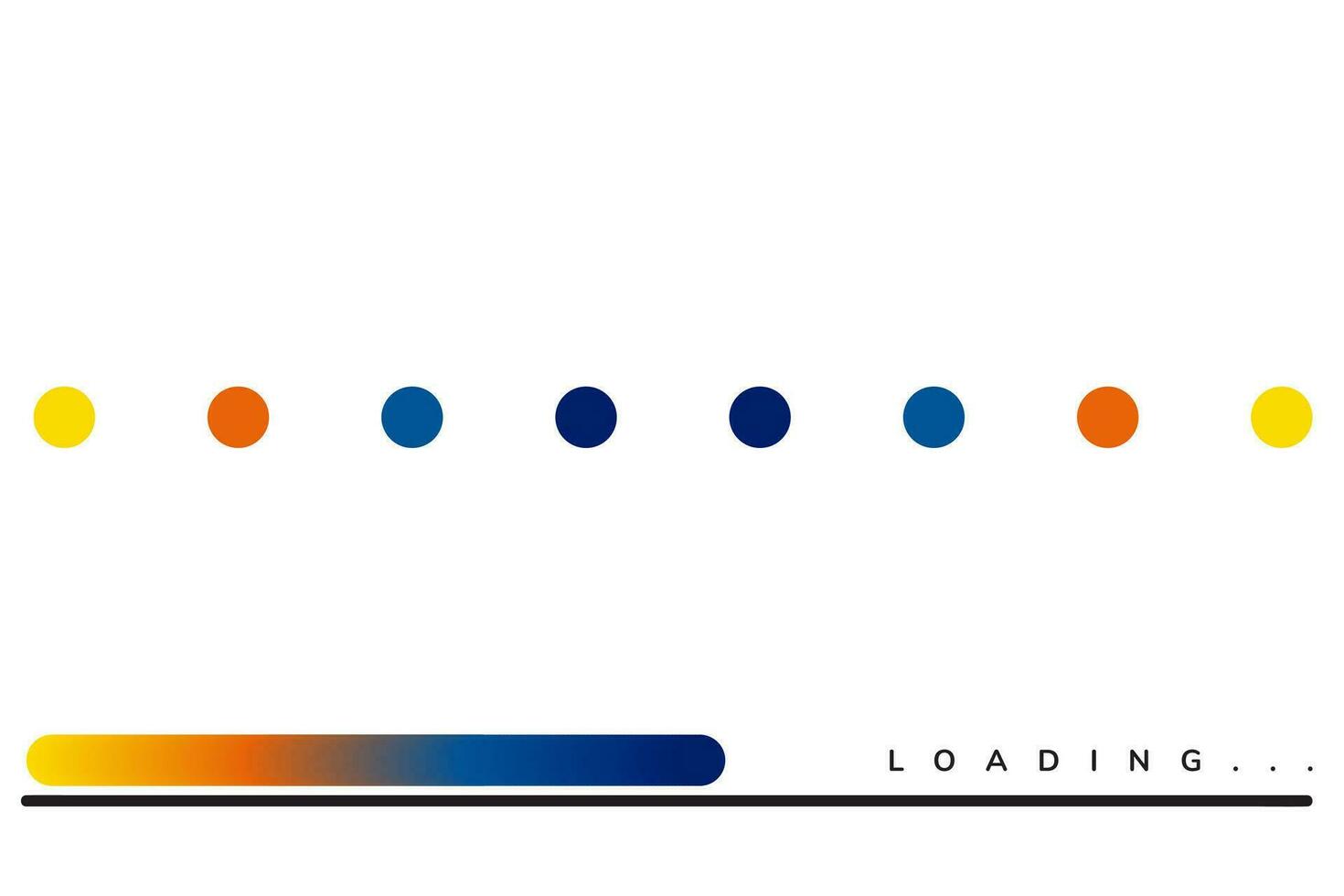 NOW LOADING BACKGROUND ICON vector