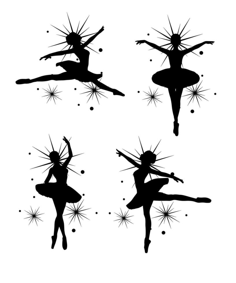 bailarina bailarín vector