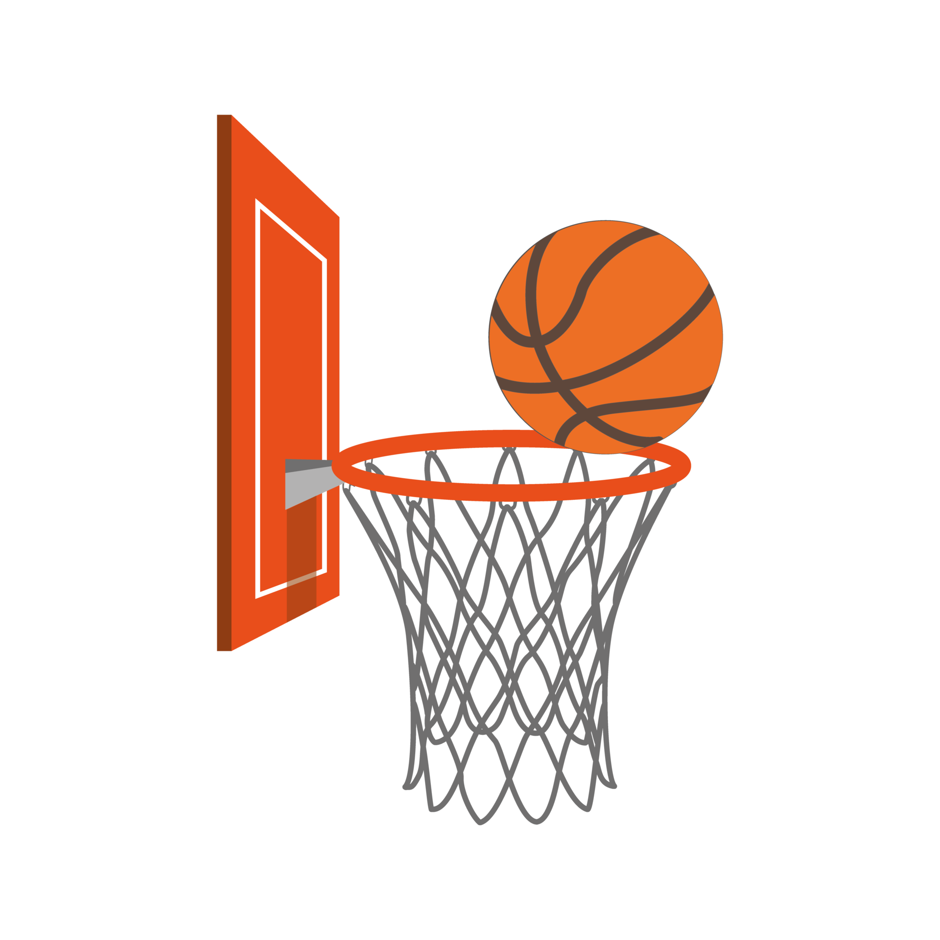 Basketball cartoon. Basketball logo design. 34952067 PNG