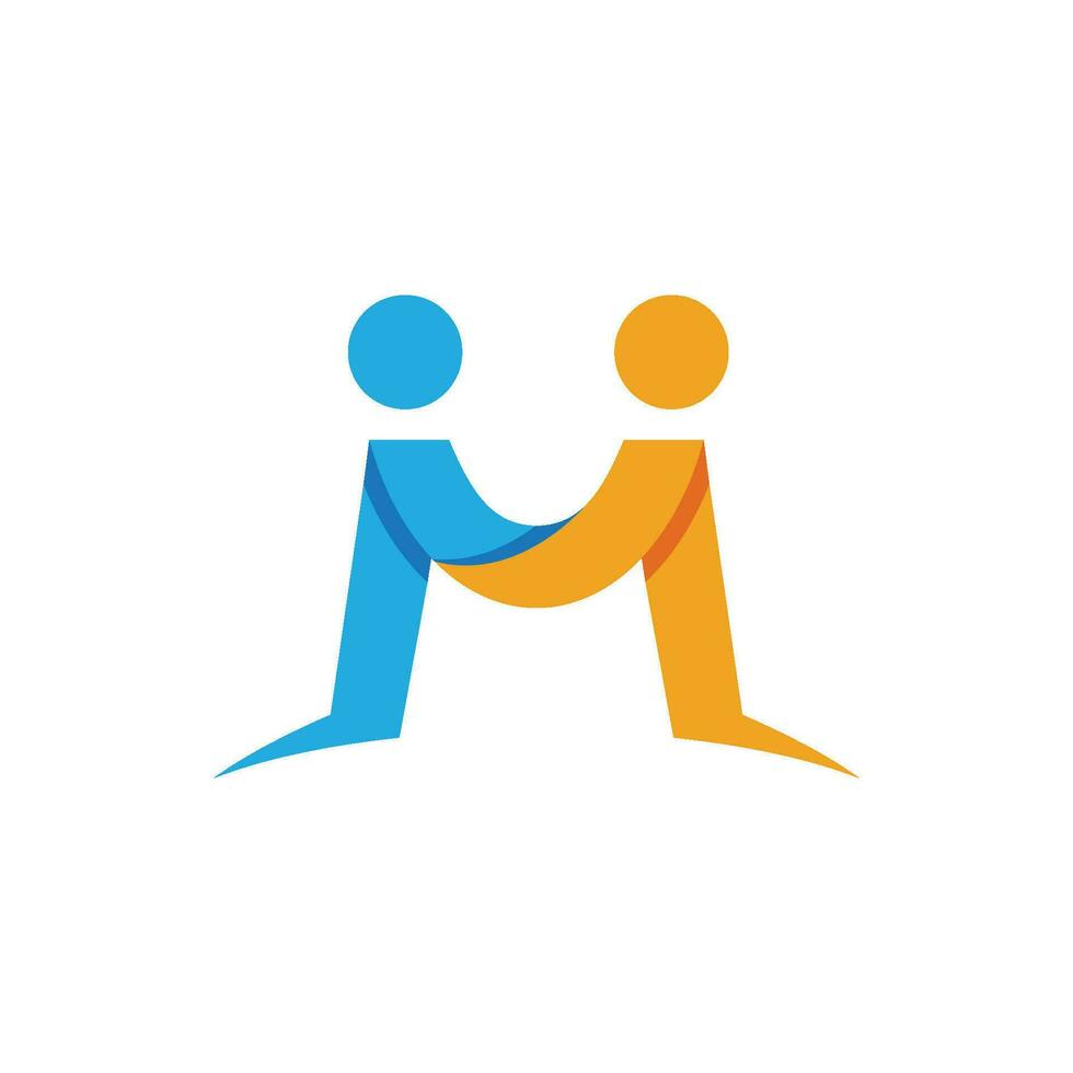 Community, network and social icon vector