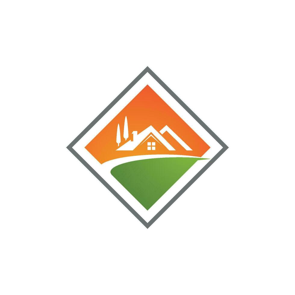 Property and Construction Logo design vector