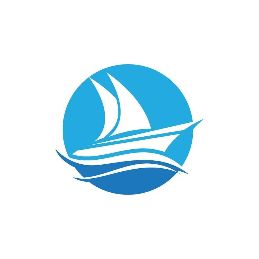 Cruise ship vector icon illustration design