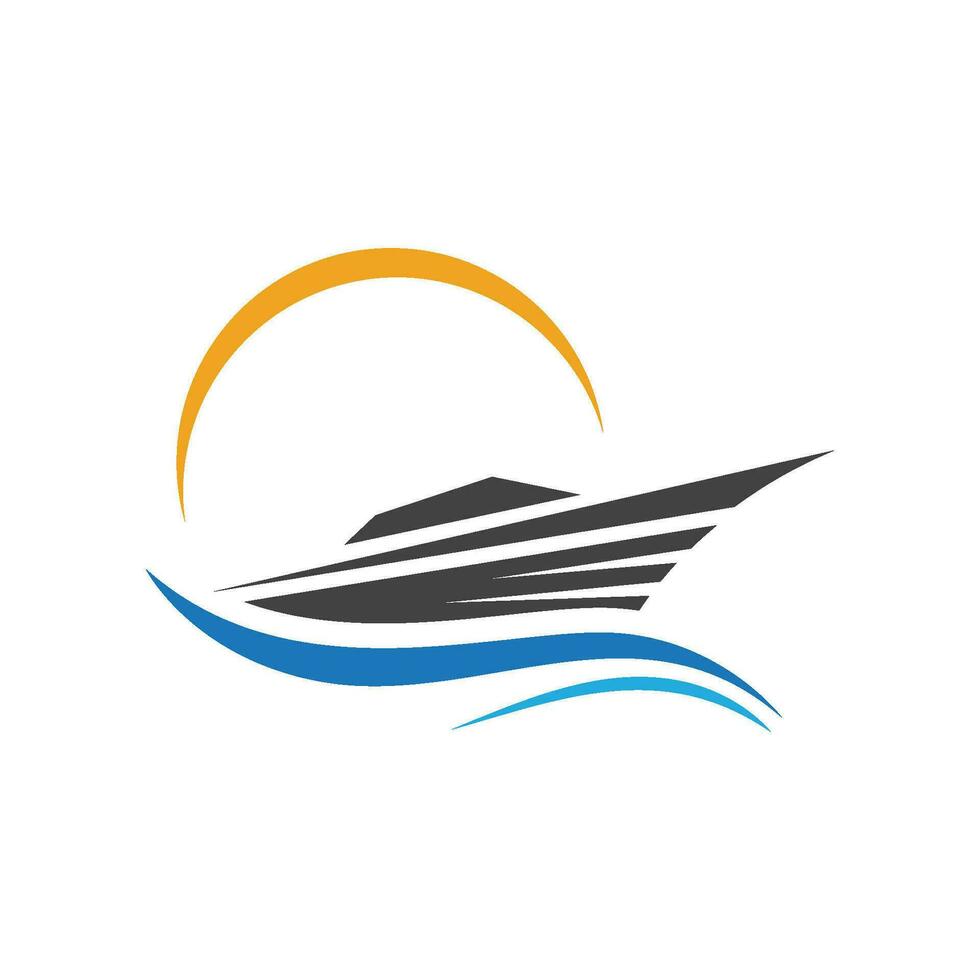 Cruise ship vector icon illustration design