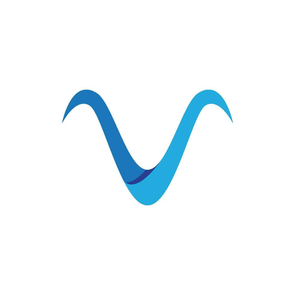 V Letter Logo Template vector