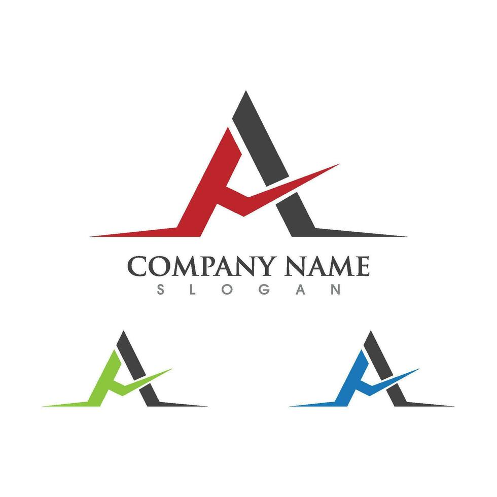 A Letter Logo Template vector
