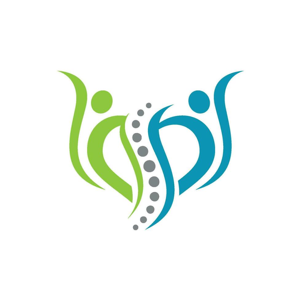 Spine diagnostics symbol vector