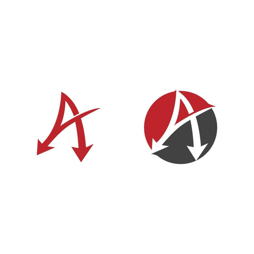 A Letter Logo Template vector