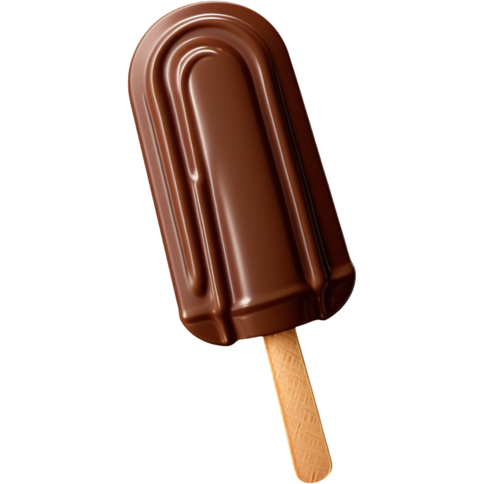 ai generato realistico cioccolato ghiaccio crema. ai generativo png