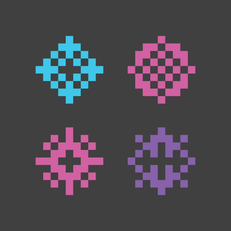 pixel pixel art vector abstract icon