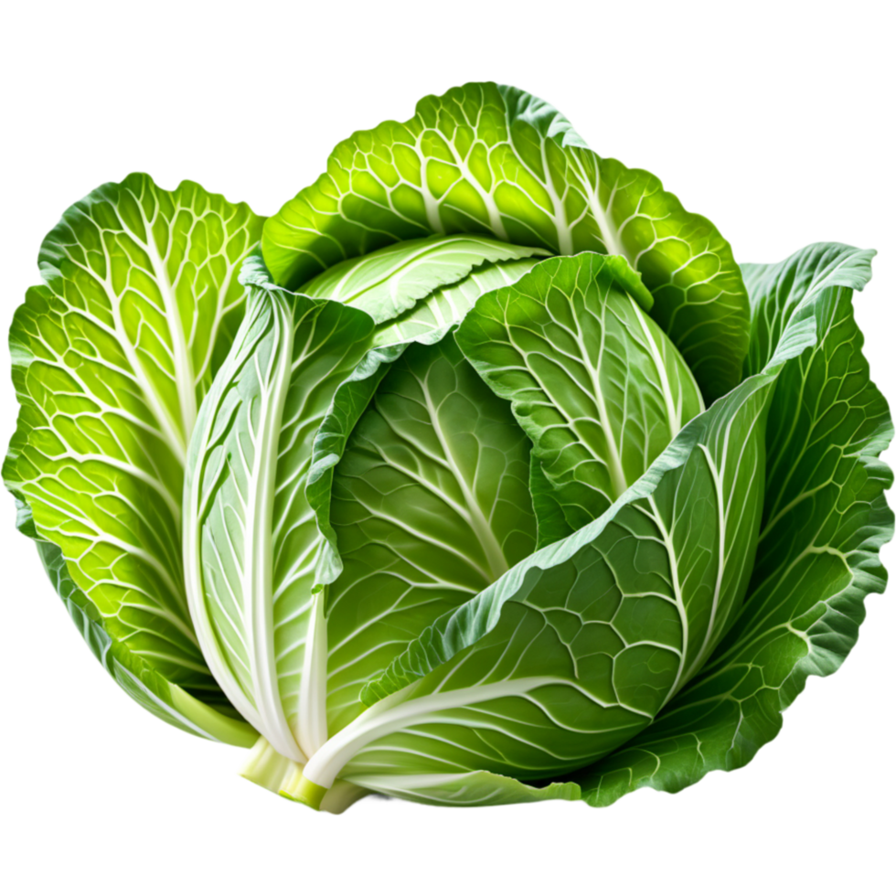 AI generated Realistic green cabbage. AI Generative 34953902 PNG