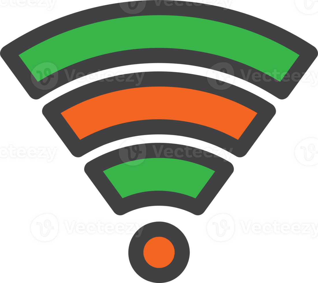 modern W-lan Symbol png