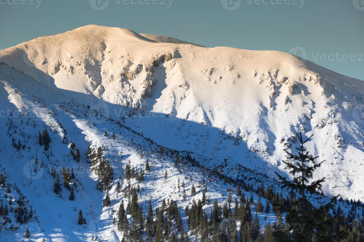 Winter mountain in Poland from Tatras - Kasprowy Wierch photo