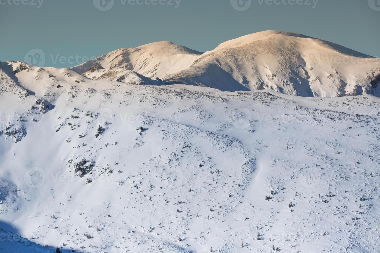 Winter landscape of  Tatra Mountains Zakopane,Poland photo