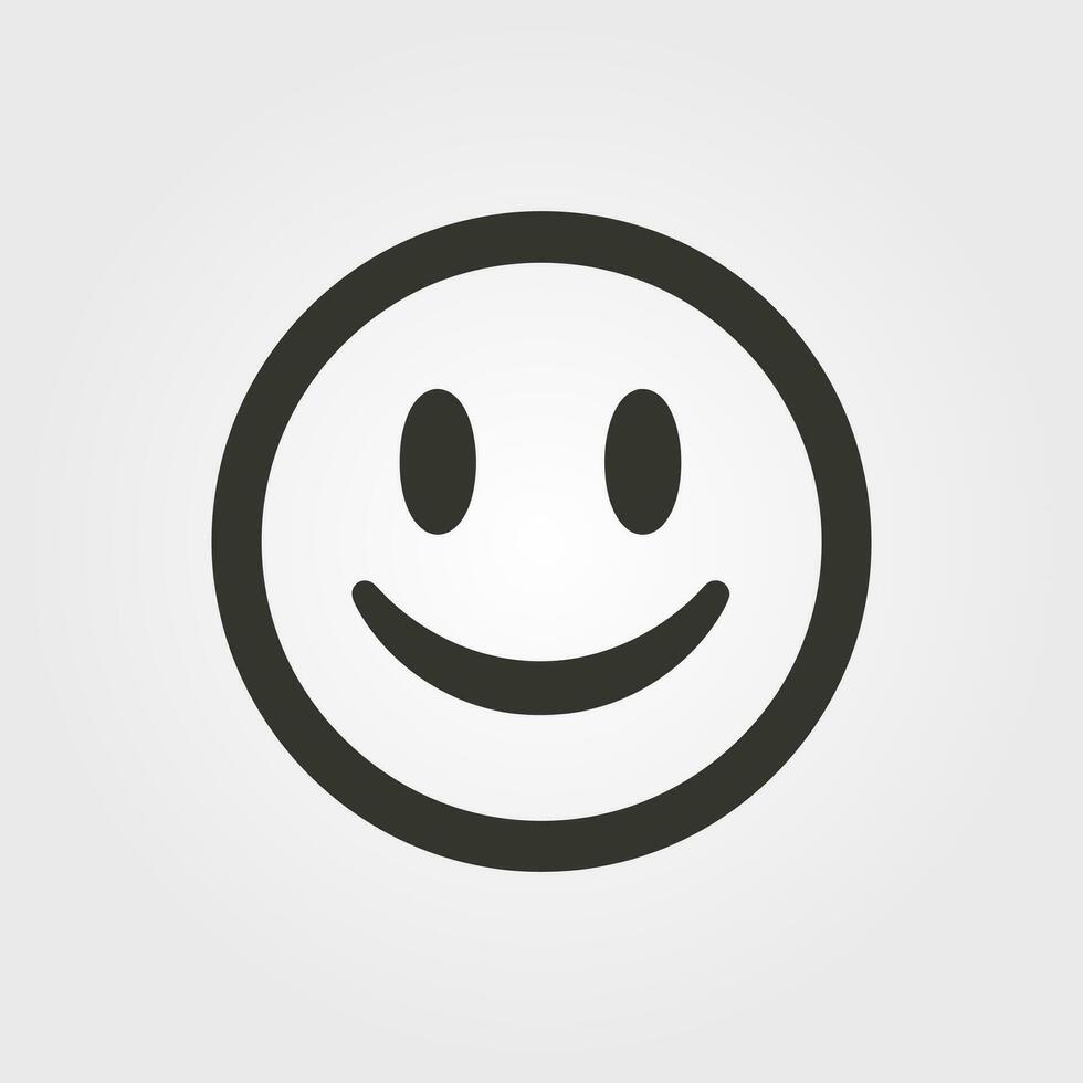 Smile icon - Simple Vector Illustration