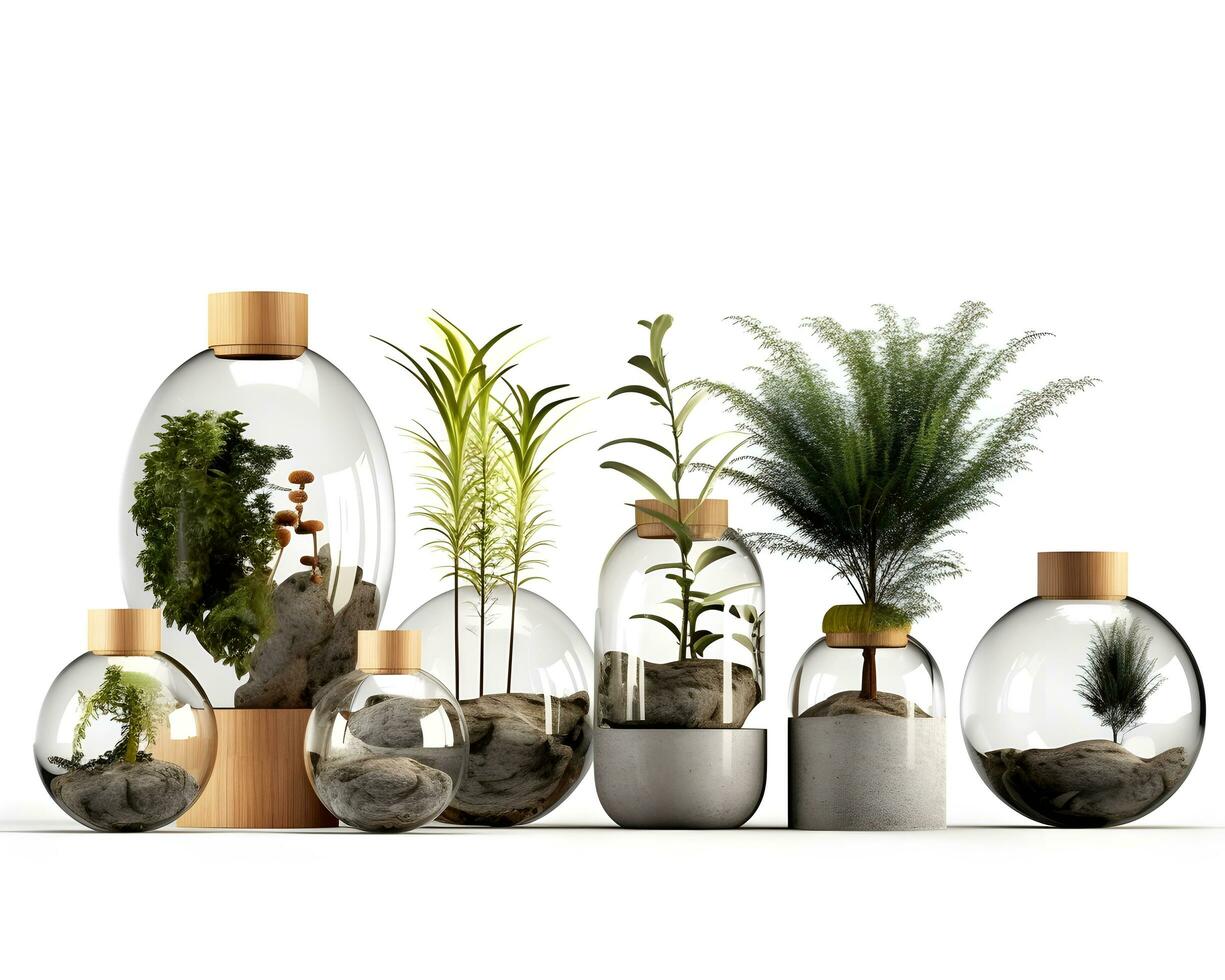 AI generated interior design concept home modern architecture furniture object idea generative Ai. photo