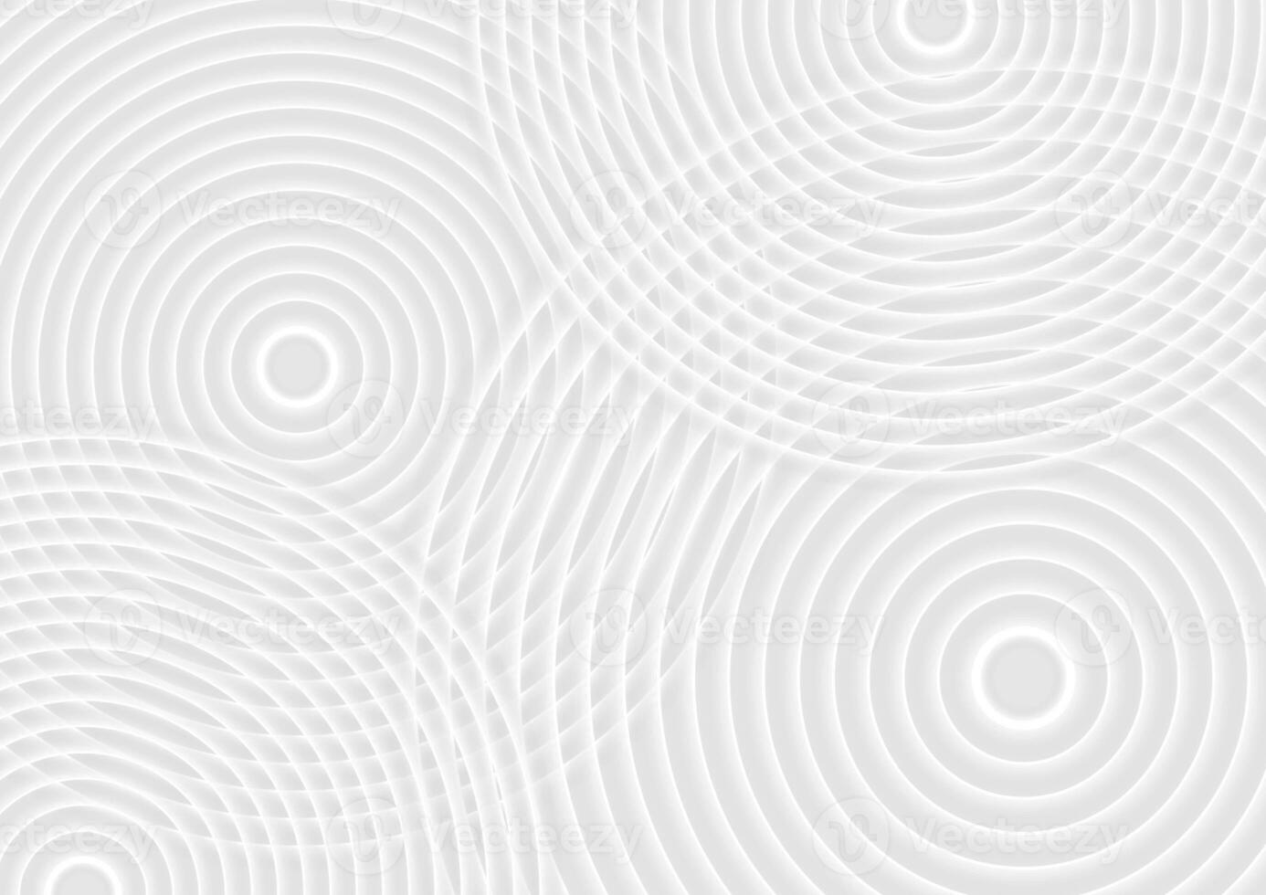 Abstract white circles technology background photo