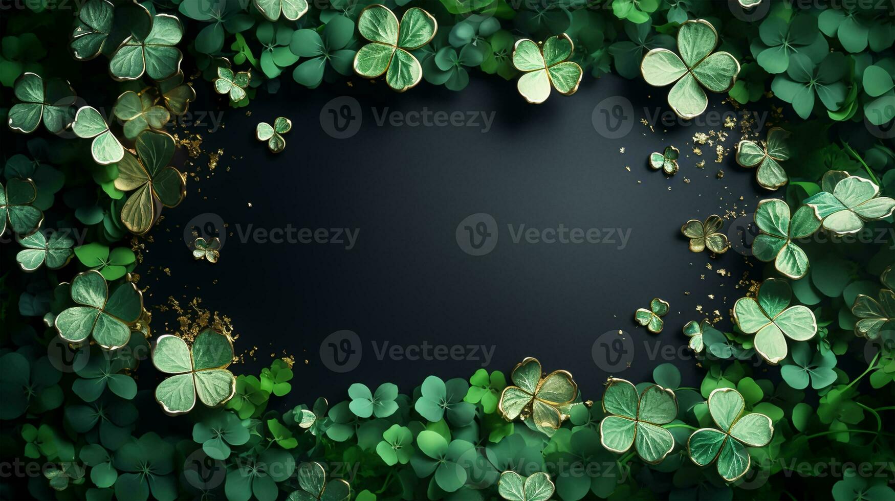 AI generated Portrait of a leprechaun isolated on white background photo