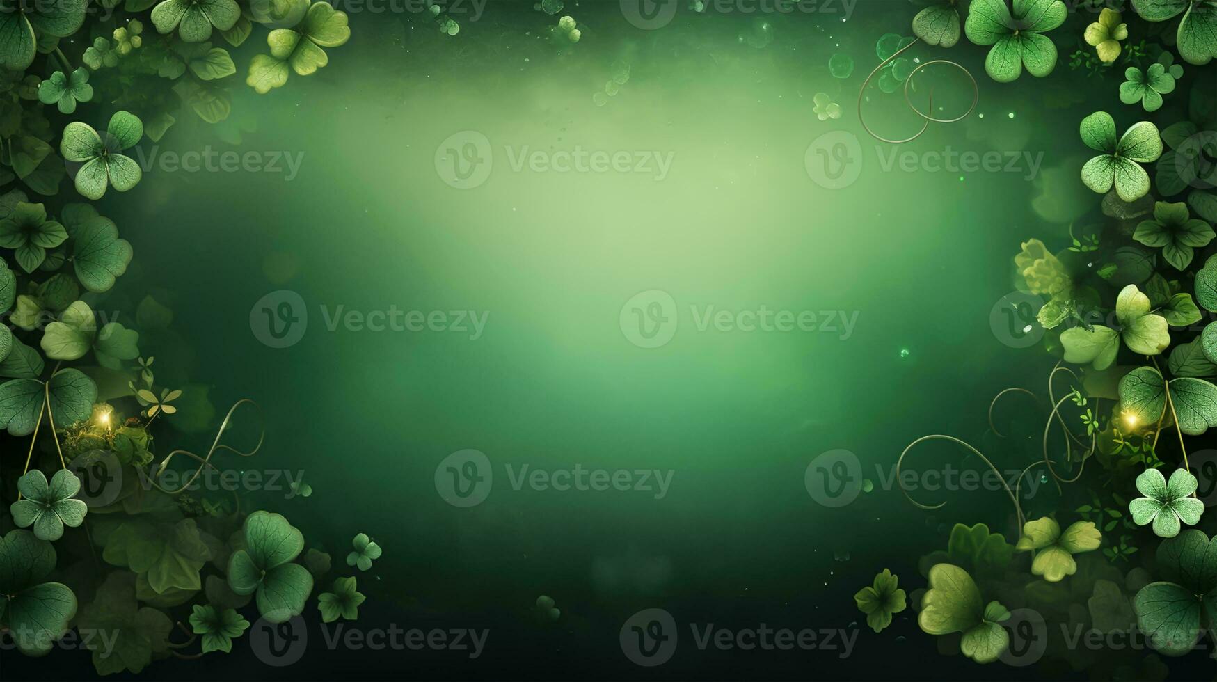 AI generated Portrait of a leprechaun isolated on white background photo