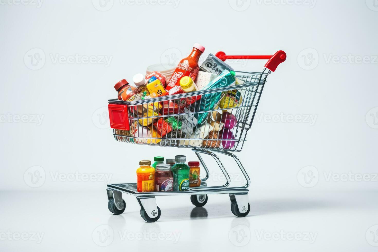 Grocery cart, shopping cart photo