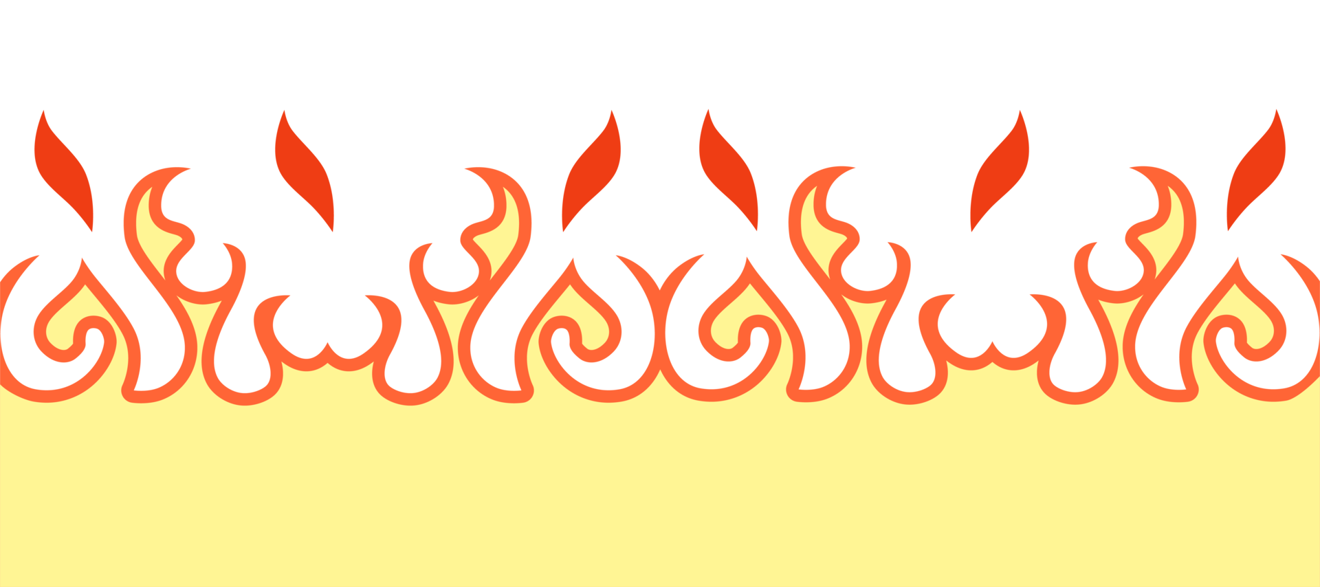 Abstract flames Transparent background Wallpaper png