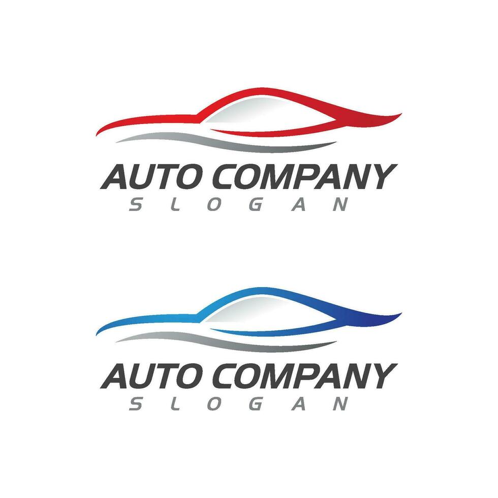 vector de plantilla de logotipo de auto auto