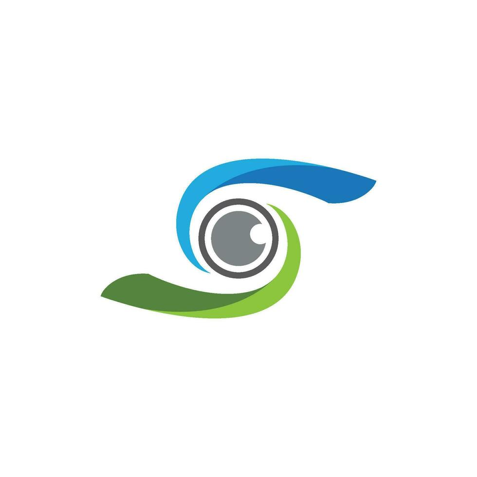 Eye Care vector logo design