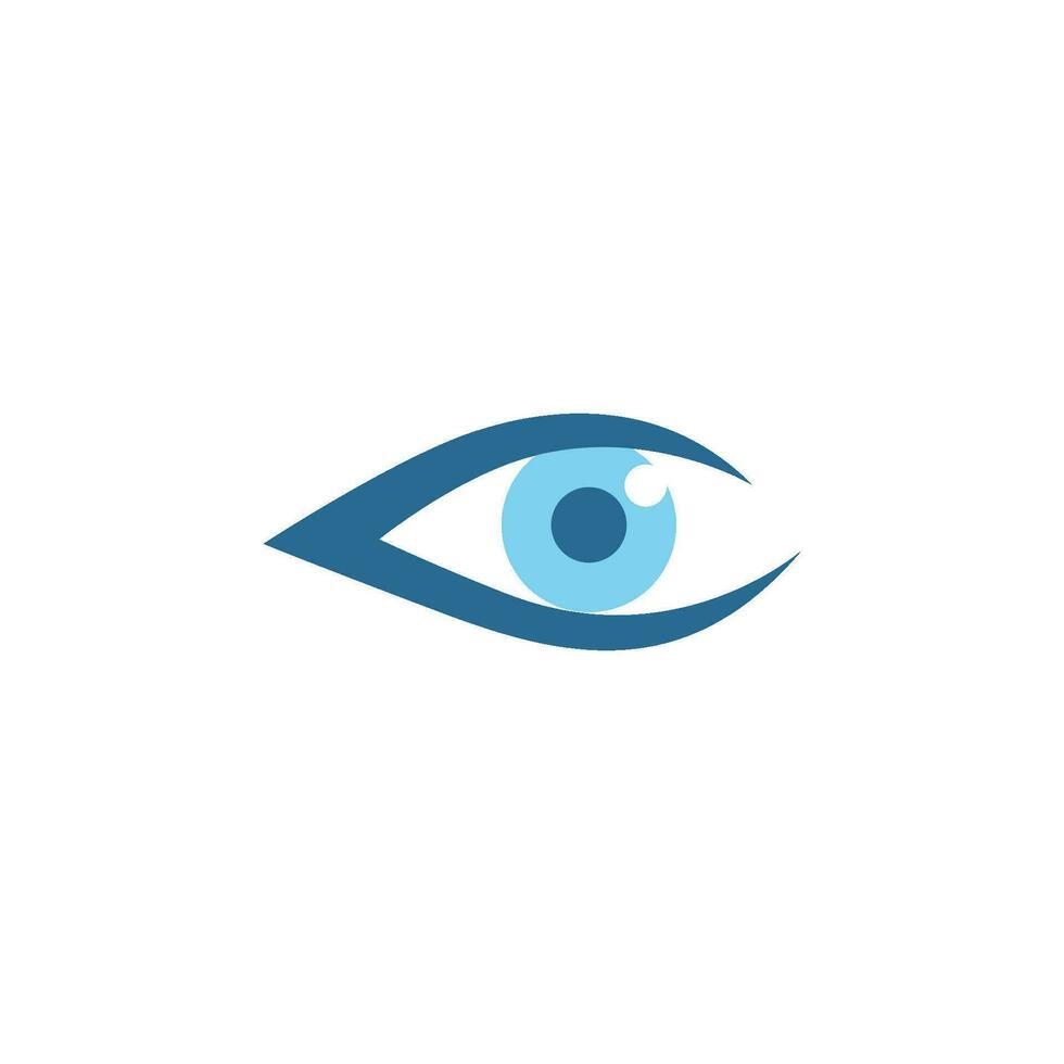 Eye Care vector logo design