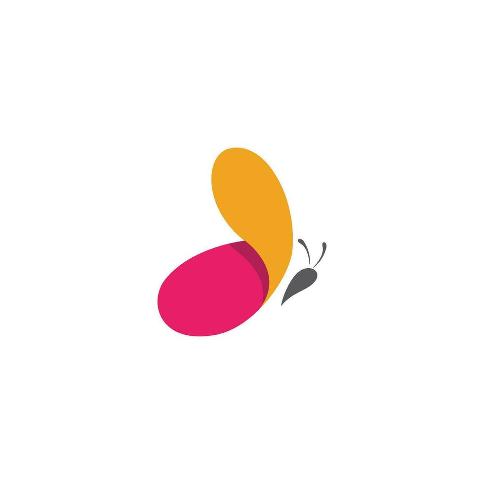 Beauty Butterfly icon design vector