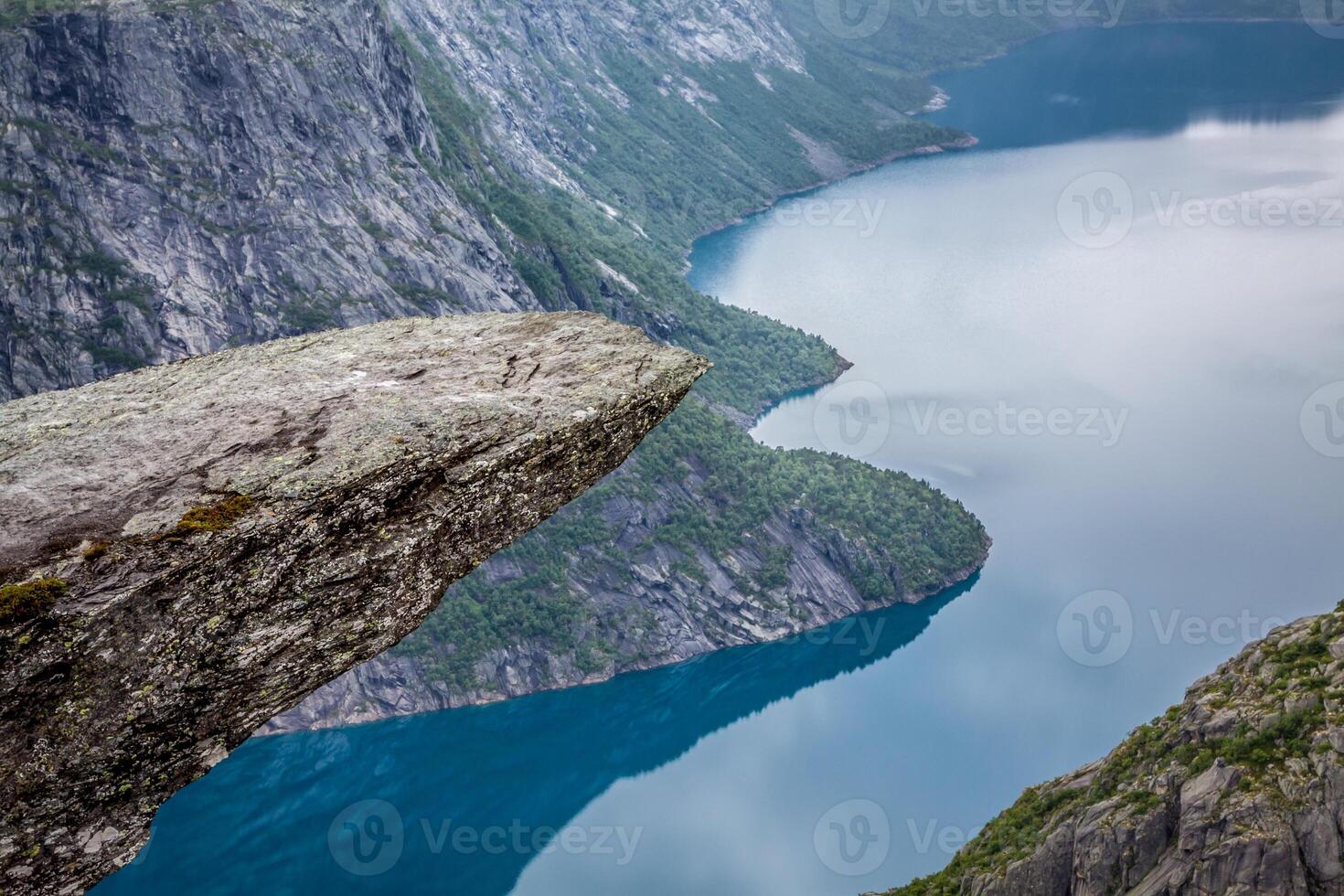 Norway Mountain Trolltunga Odda Fjord Norge Hiking Trail photo