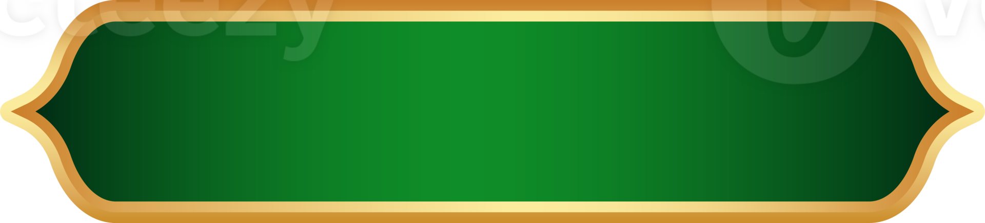 islâmico Ramadã dourado quadro. árabe Projeto com turco enfeite e verde fundo. arabesco fita adesivo para tag bandeira e venda folheto. png